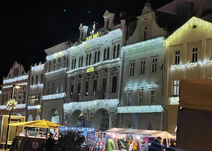 Hotell Zlaty Andel Žatec